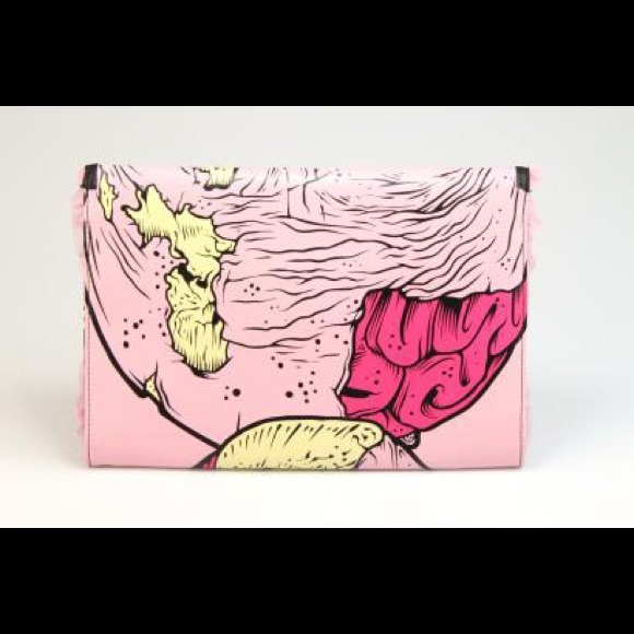 NWT IRON FIST GRAVE DANCER CLUTCH - Picture 4 of 5